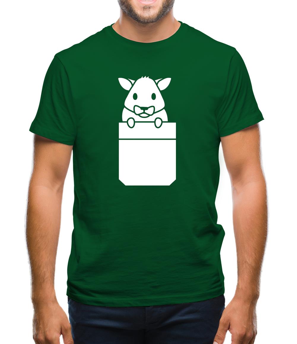 Pocket Hamster Mens T-Shirt