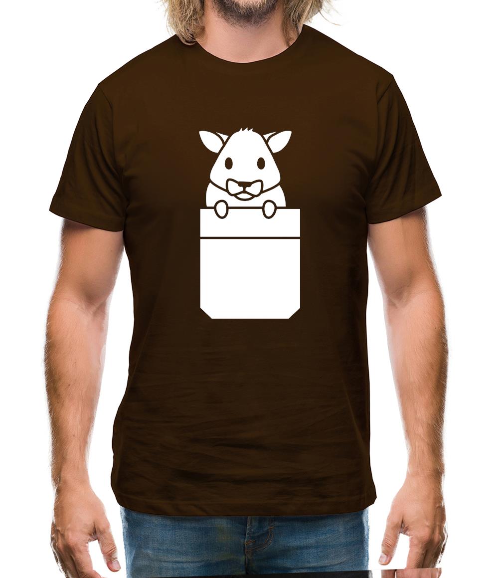 Pocket Hamster Mens T-Shirt