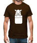 Pocket Hamster Mens T-Shirt