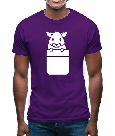 Pocket Hamster Mens T-Shirt