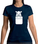 Pocket Hamster Womens T-Shirt