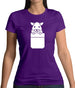 Pocket Hamster Womens T-Shirt