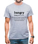 Hangry Definition Mens T-Shirt