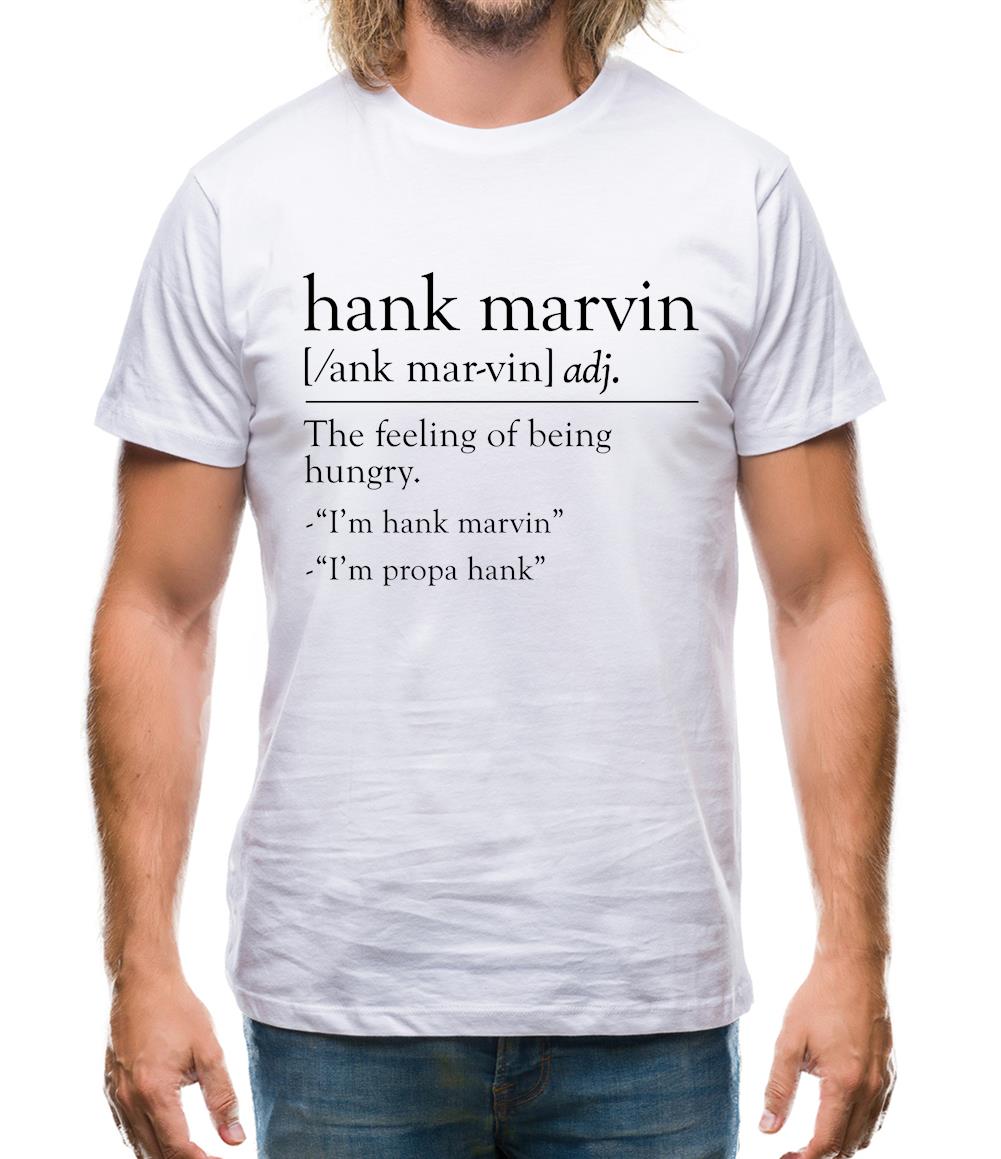 Hank Marvin Definition Mens T-Shirt