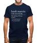 Hank Marvin Definition Mens T-Shirt