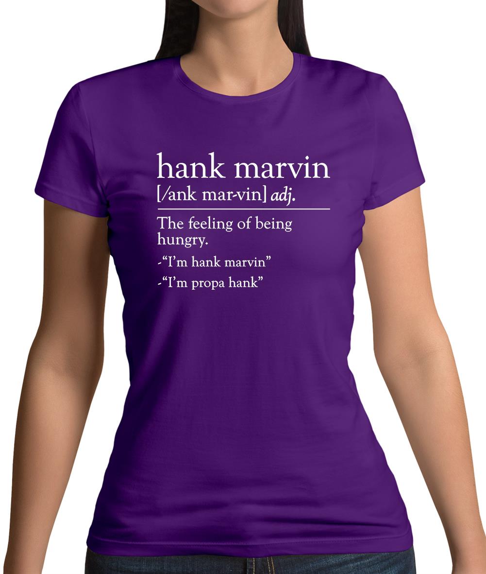 Hank Marvin Definition Womens T-Shirt
