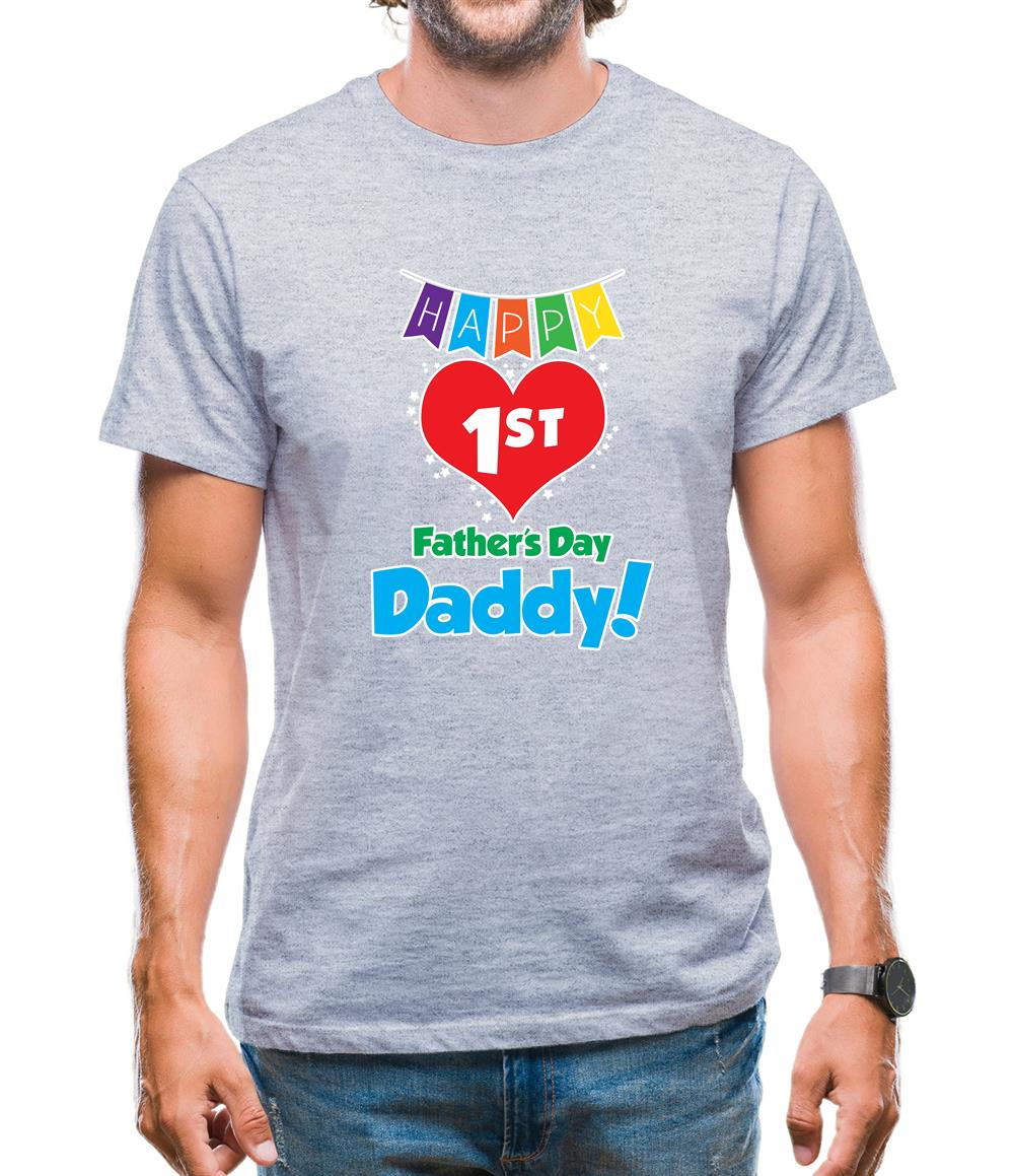 Happy First Fathers Day Mens T-Shirt