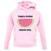 Happy Melon Sad Melon unisex hoodie