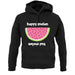 Happy Melon Sad Melon unisex hoodie