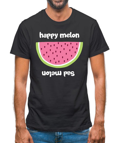 Happy Melon Sad Melon Mens T-Shirt