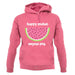 Happy Melon Sad Melon unisex hoodie