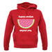 Happy Melon Sad Melon unisex hoodie