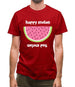 Happy Melon Sad Melon Mens T-Shirt