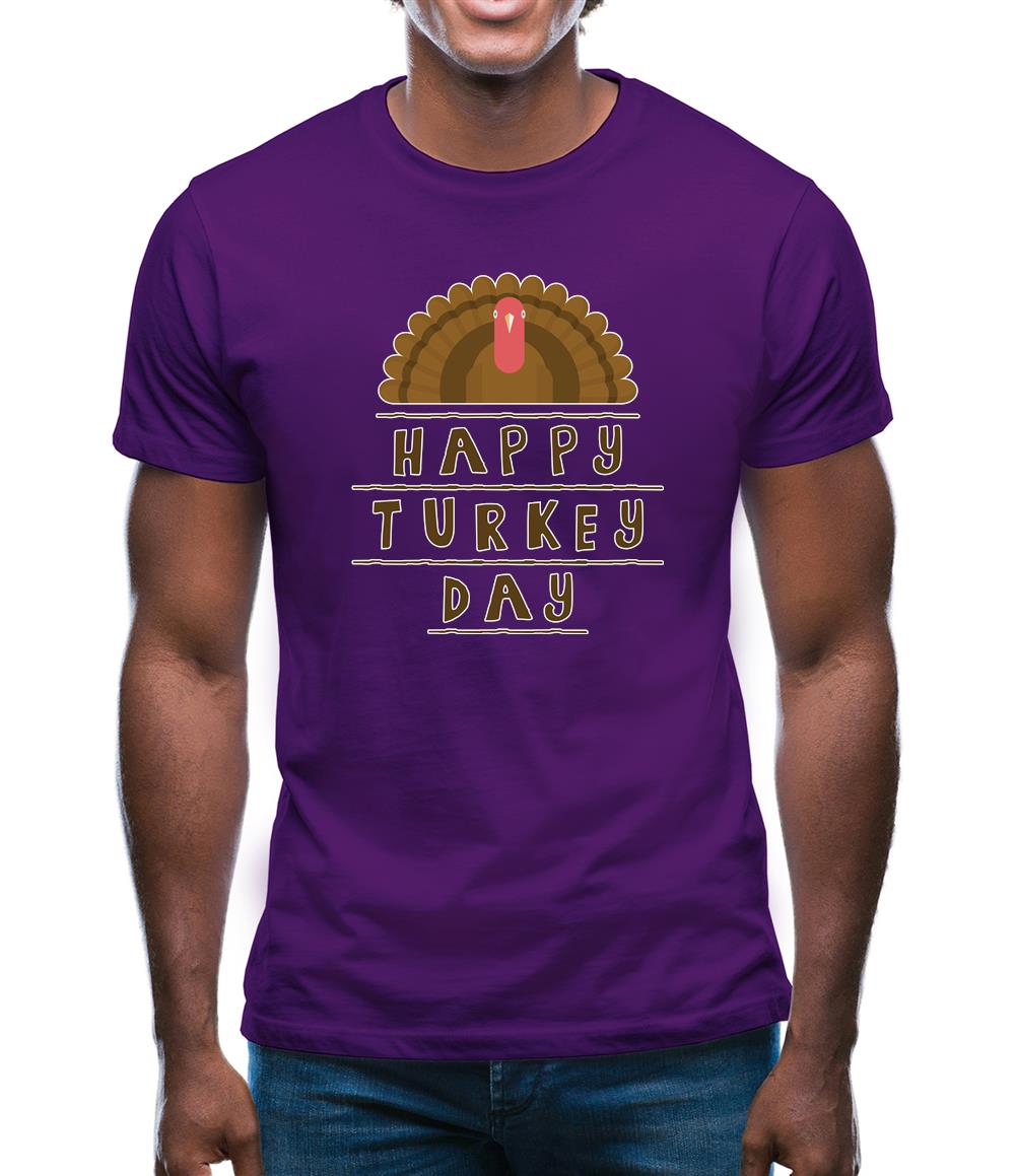 Happy Turkey Day Mens T-Shirt