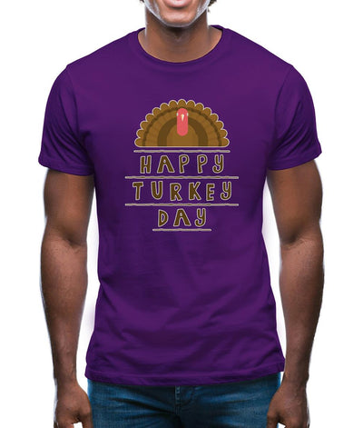 Happy Turkey Day Mens T-Shirt