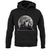 Potter Moon unisex hoodie