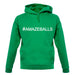 #Amazeballs (Hashtag) unisex hoodie