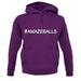 #Amazeballs (Hashtag) unisex hoodie