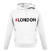 Hashtag London unisex hoodie