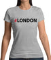 Hashtag London Womens T-Shirt