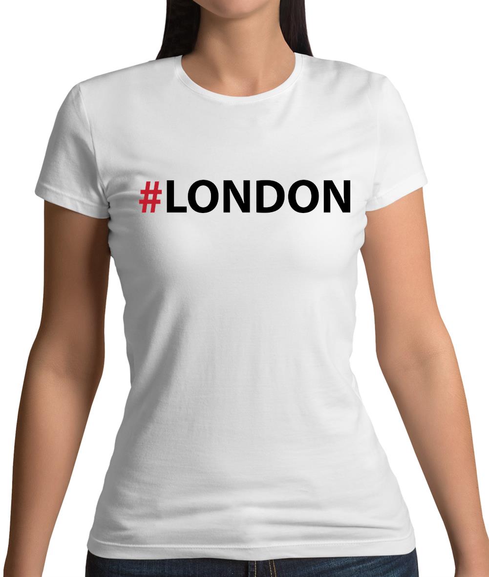 Hashtag London Womens T-Shirt
