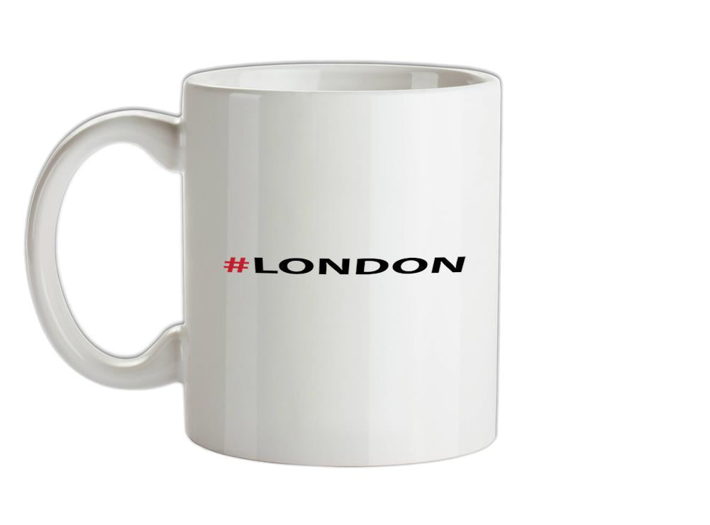 Hashtag London Ceramic Mug