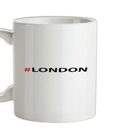 Hashtag London Ceramic Mug