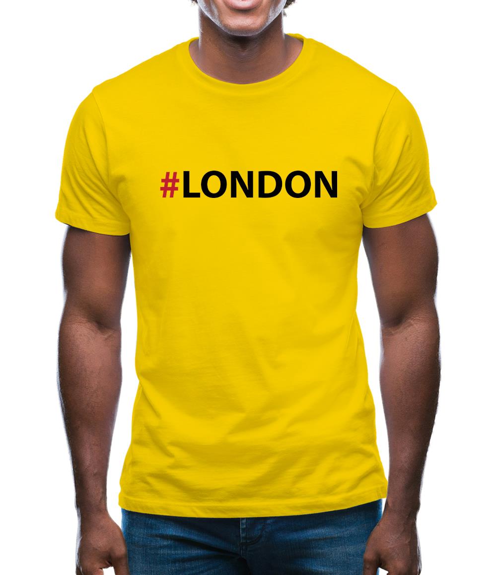 Hashtag London Mens T-Shirt