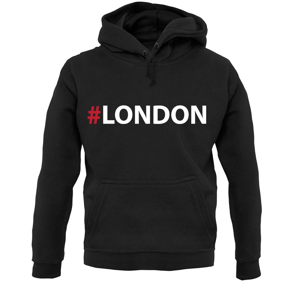 Hashtag London Unisex Hoodie