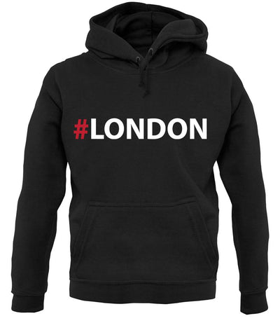 Hashtag London unisex hoodie