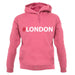 Hashtag London unisex hoodie