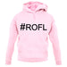 #Rofl (Hashtag) unisex hoodie