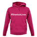 #Sherlocklives unisex hoodie