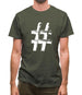 Hashtag Mens T-Shirt