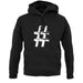 Hashtag unisex hoodie