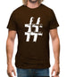 Hashtag Mens T-Shirt