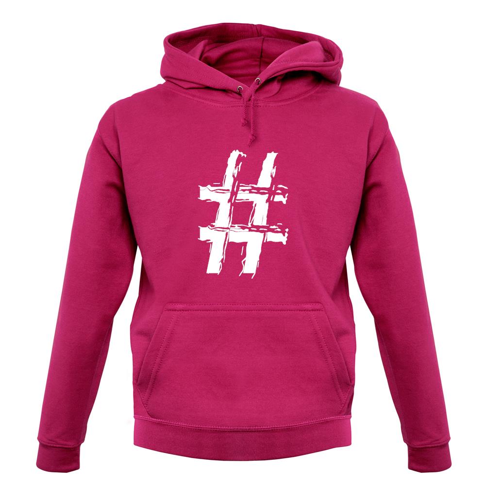 Hashtag unisex hoodie
