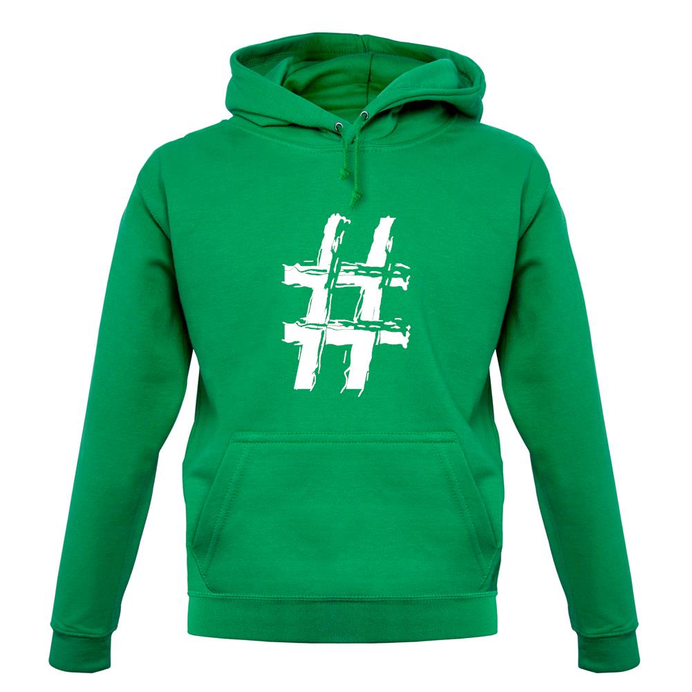 Hashtag unisex hoodie