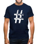 Hashtag Mens T-Shirt