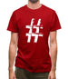 Hashtag Mens T-Shirt