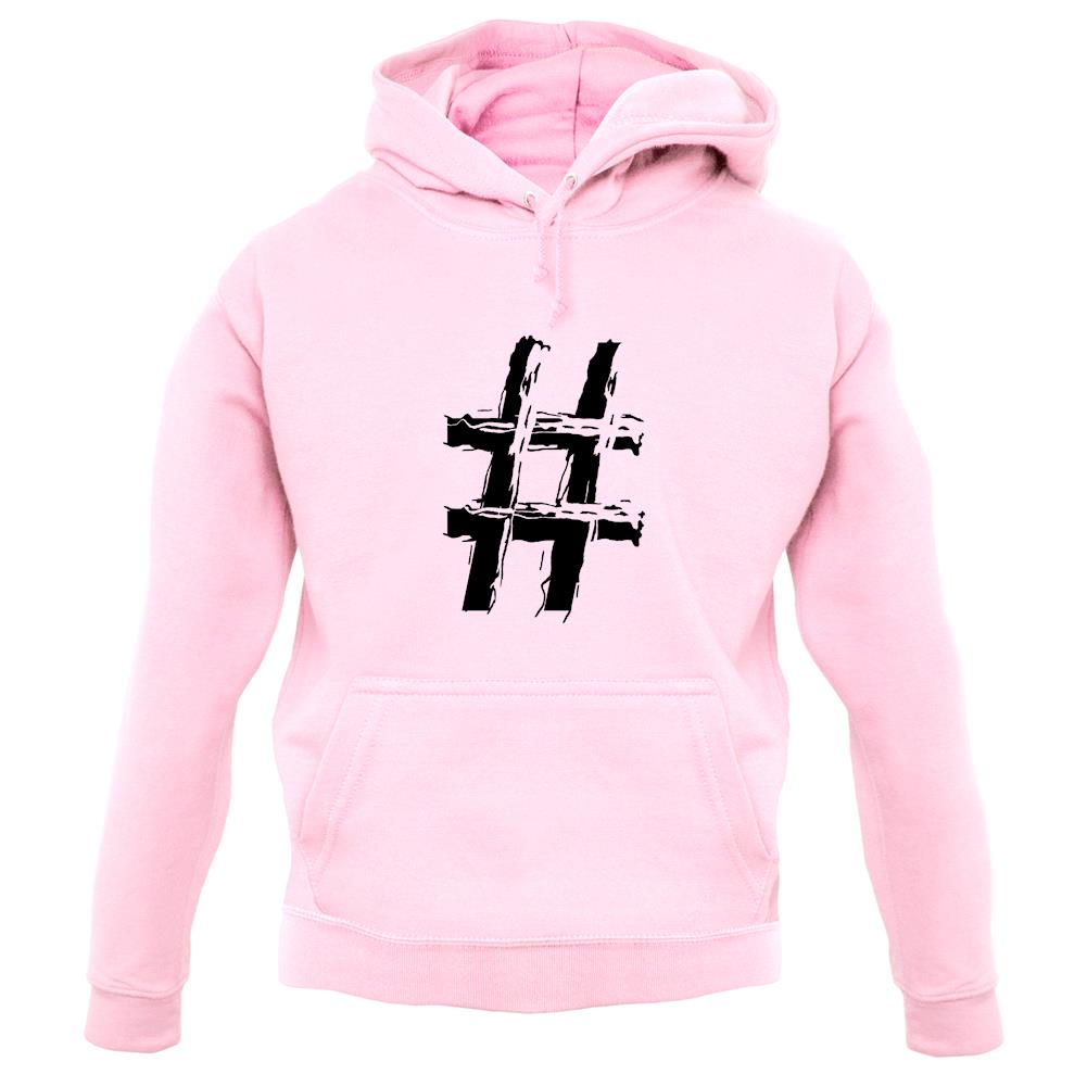 Hashtag unisex hoodie