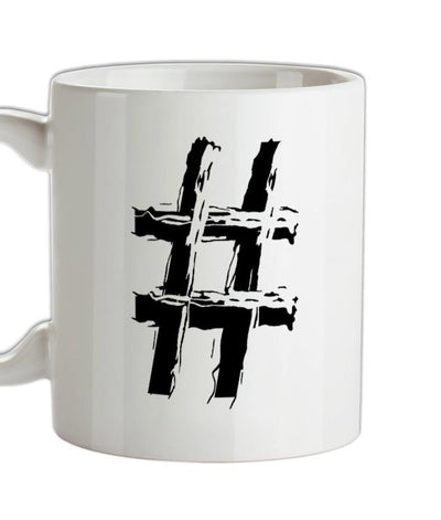 Hashtag Ceramic Mug
