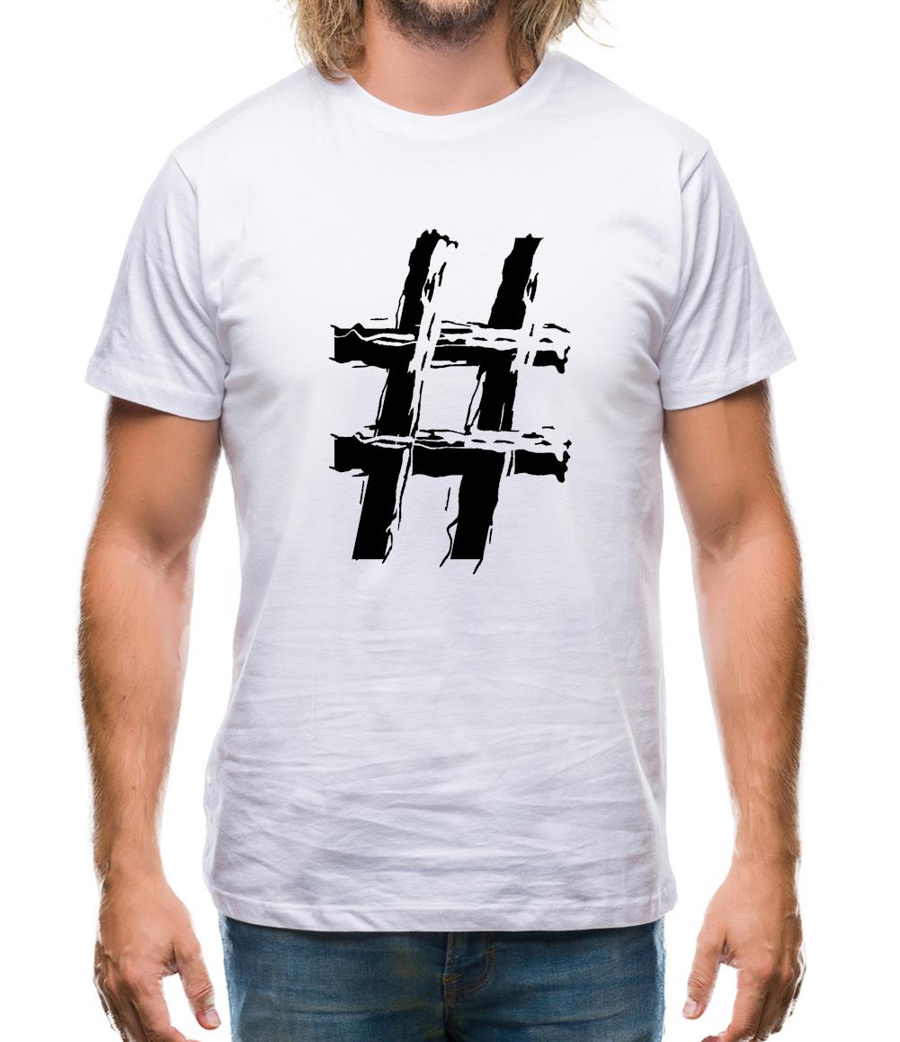 Hashtag Mens T-Shirt