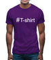 #T-Shirt (Hashtag) Mens T-Shirt