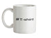 #T-Shirt (Hashtag) Ceramic Mug
