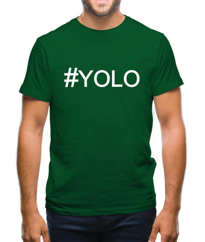 #Yolo (Hashtag) Mens T-Shirt