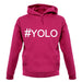 #Yolo (Hashtag) unisex hoodie