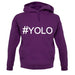 #Yolo (Hashtag) unisex hoodie