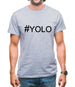 #Yolo (Hashtag) Mens T-Shirt