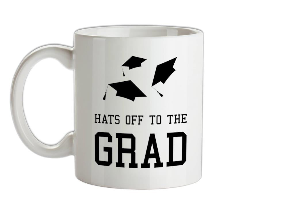 Hats Off To The Grad Ceramic Mug
